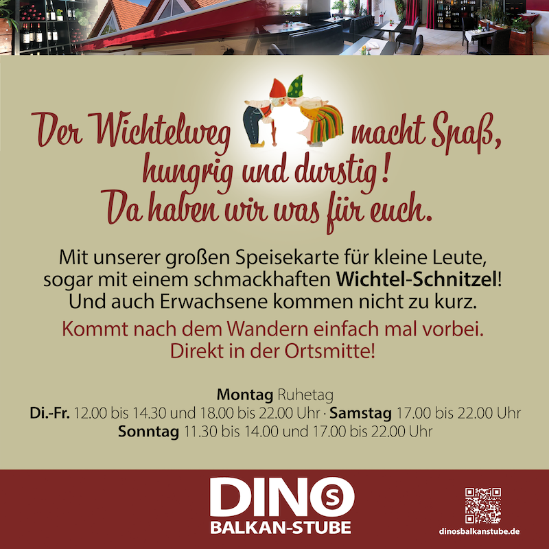 Flyer Wichtelmenü